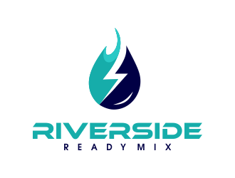 Riverside Ready Mix logo design by JessicaLopes