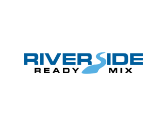 Riverside Ready Mix logo design by nona