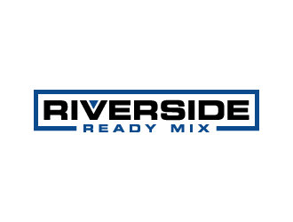 Riverside Ready Mix logo design by denfransko