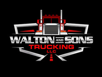 Walton & Sons Trucking LLC logo design by kunejo