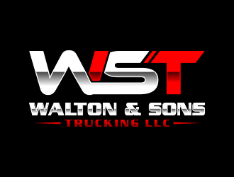 Walton & Sons Trucking LLC logo design by done
