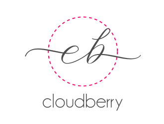 Cloudberry Drapery Studio logo design by Rossee