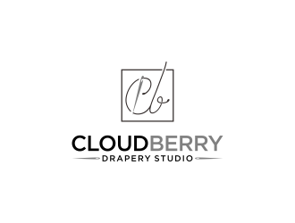 Cloudberry Drapery Studio logo design by imagine