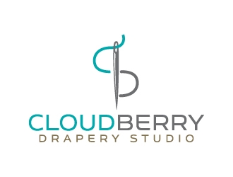 Cloudberry Drapery Studio logo design by jaize