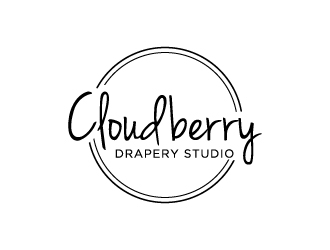 Cloudberry Drapery Studio logo design by labo