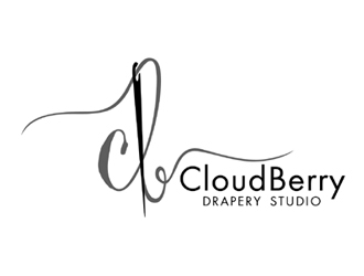 Cloudberry Drapery Studio logo design by ingepro