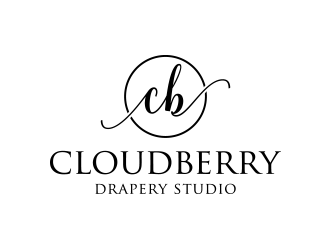 Cloudberry Drapery Studio logo design by keylogo