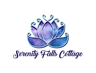 Serenity Falls Cottage logo design by gitzart