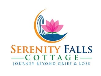 Serenity Falls Cottage logo design by shere