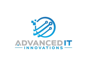 Advanced IT Innovations logo design by jaize