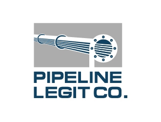 Pipeline Legit Co. logo design by josephope