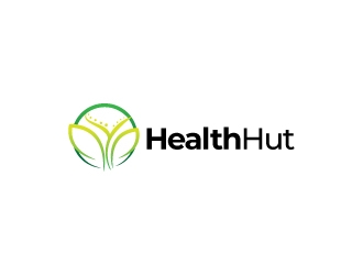 Health Hut logo design by crazher