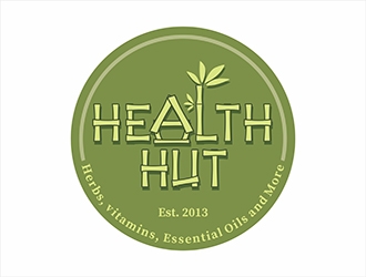 Health Hut logo design by gitzart