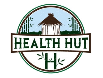 Health Hut logo design by shere