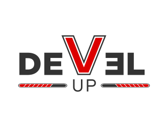 DEVEL UP logo design by Kanya