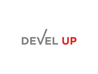 DEVEL UP logo design by Franky.