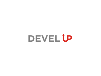 DEVEL UP logo design by Franky.