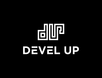 DEVEL UP logo design by ammad
