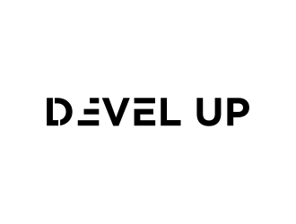 DEVEL UP logo design by ammad