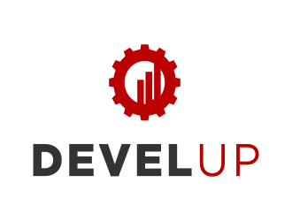 DEVEL UP logo design by Kanya
