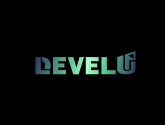 DEVEL UP logo design by MDesign