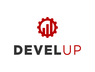 DEVEL UP logo design by Kanya