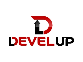 DEVEL UP logo design by jaize