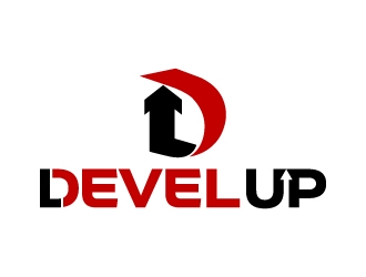 DEVEL UP logo design by jaize