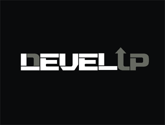 DEVEL UP logo design by coco