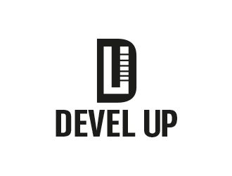 DEVEL UP logo design by visualsgfx
