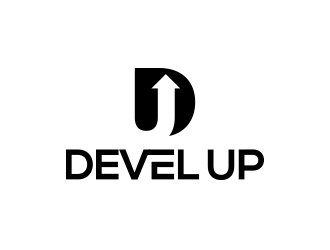 DEVEL UP logo design by keylogo