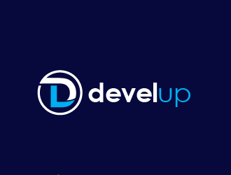 DEVEL UP logo design by THOR_