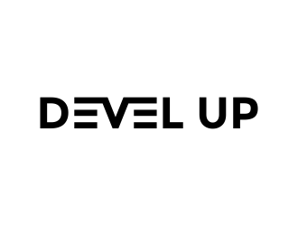 DEVEL UP logo design by maseru