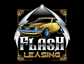 Flash leasing logo design by Aelius
