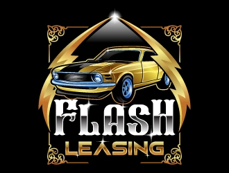 Flash leasing logo design by Aelius