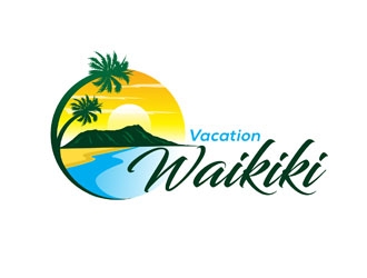 Vacation-Waikiki logo design by LogoInvent