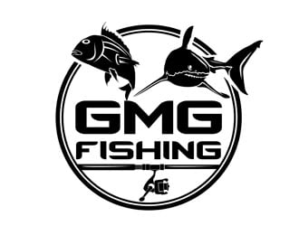 GMG Fishing logo design by CreativeMania