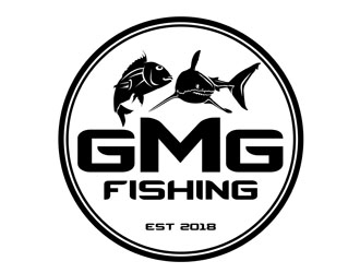 GMG Fishing logo design by CreativeMania