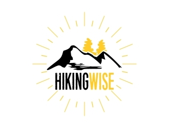 HikingWise logo design by cikiyunn