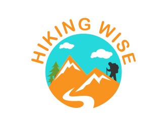 HikingWise logo design by Kanya