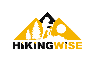 HikingWise logo design by coco
