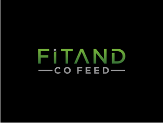 Fitand Co Feed logo design by bricton