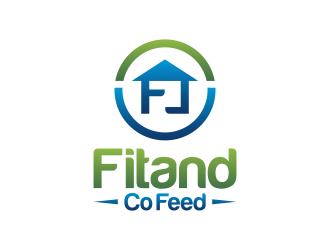 Fitand Co Feed logo design by BlessedArt