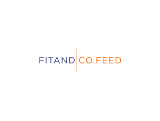 Fitand Co Feed logo design by bricton