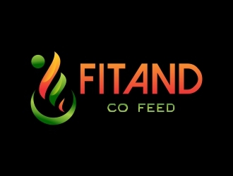 Fitand Co Feed logo design by cikiyunn