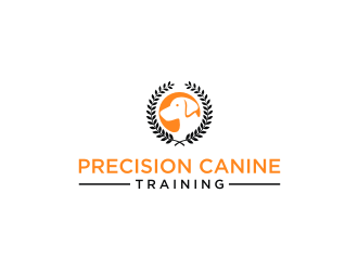 Precision Canine Training logo design by mbamboex