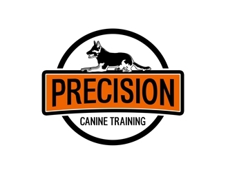 Precision Canine Training logo design by bougalla005