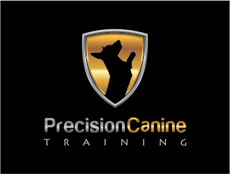 Precision Canine Training logo design by up2date