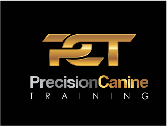 Precision Canine Training logo design by up2date