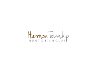 Harrison Township Hunt & Fish club logo design by bricton